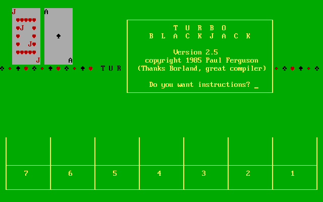 Turbo Blackjack — sstitle (WOR)