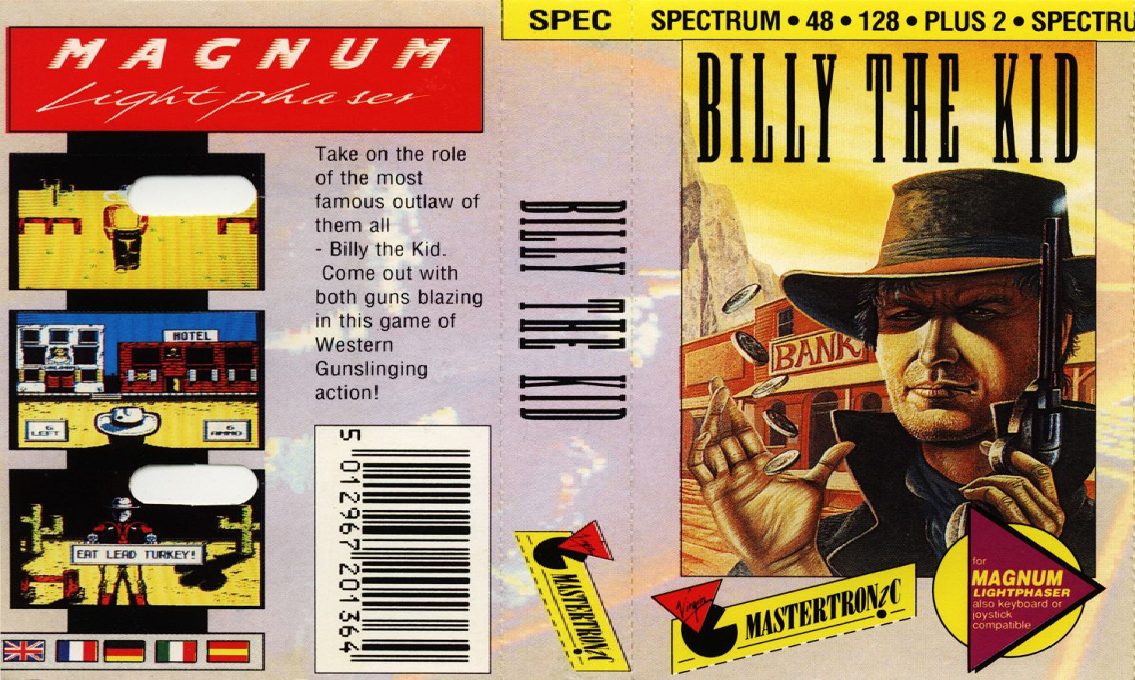 Billy The Kid — box-texture (EU)