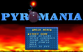 Pyromania box art