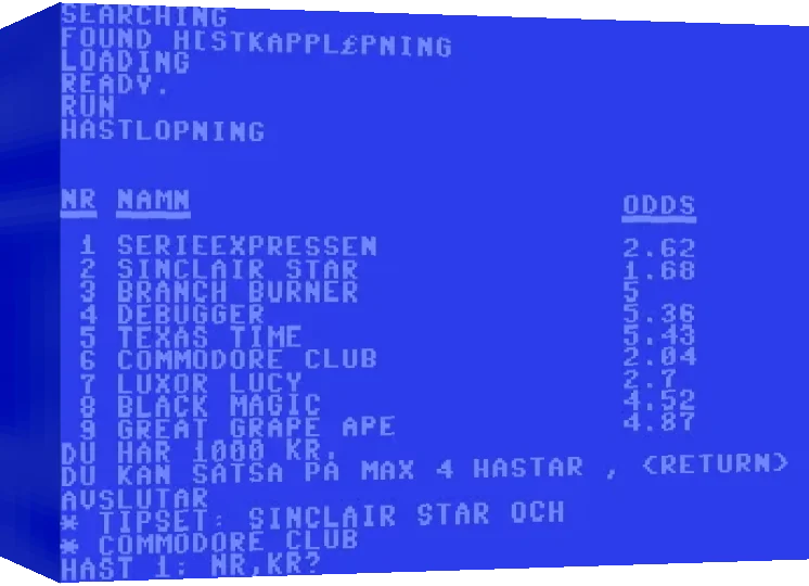 Hastlopning — box-3D (WOR)