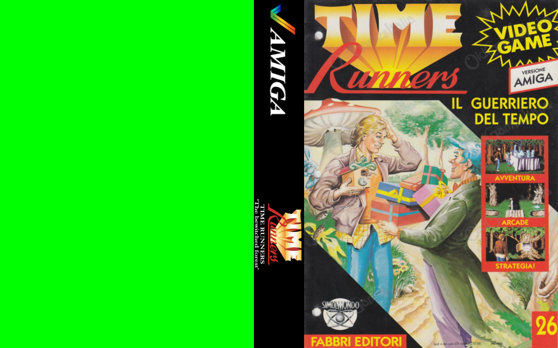 Time Runners 26 - The Time Warrior — box-texture (IT)