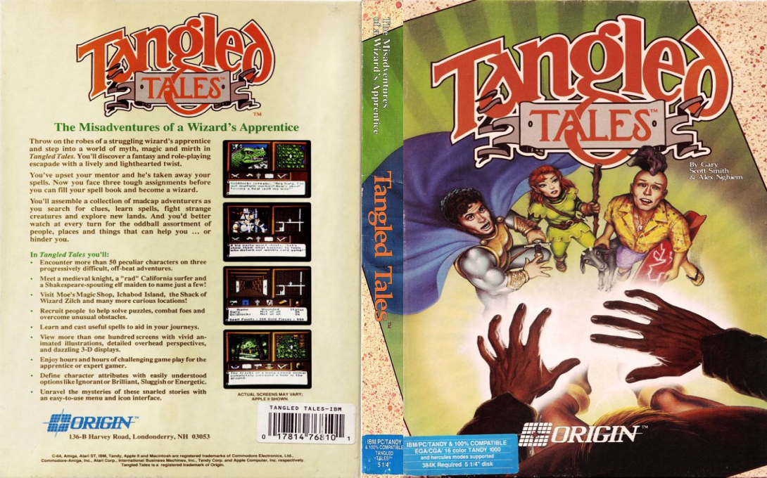 Tangled Tales — box-texture (US)