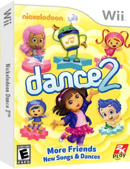 Nickelodeon Dance 2 — box-3D (US)