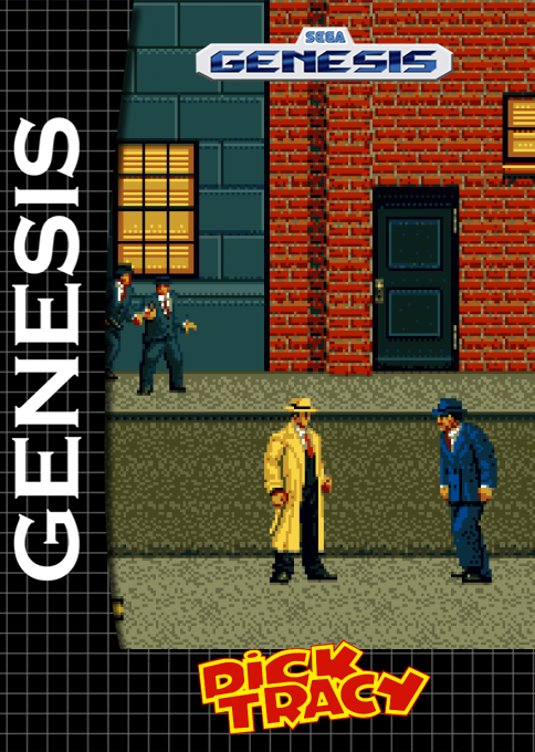 Dick Tracy — box-2D (SS)