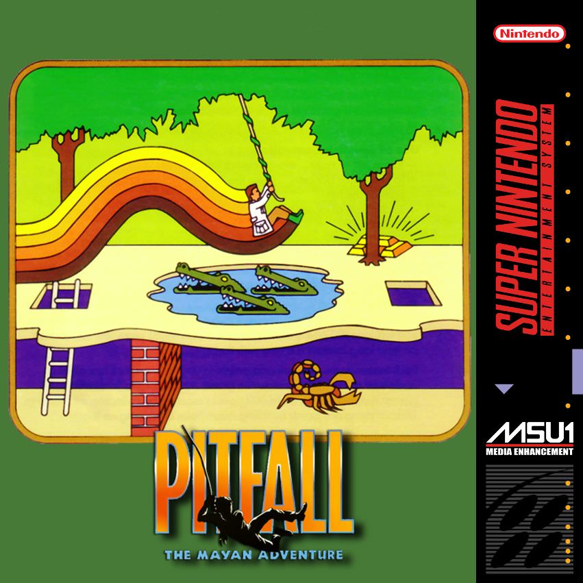 Pitfall : The Mayan Adventure box art