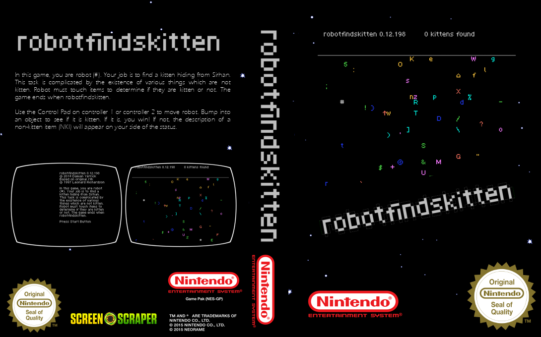 robotfindskitten — box-texture (SS)