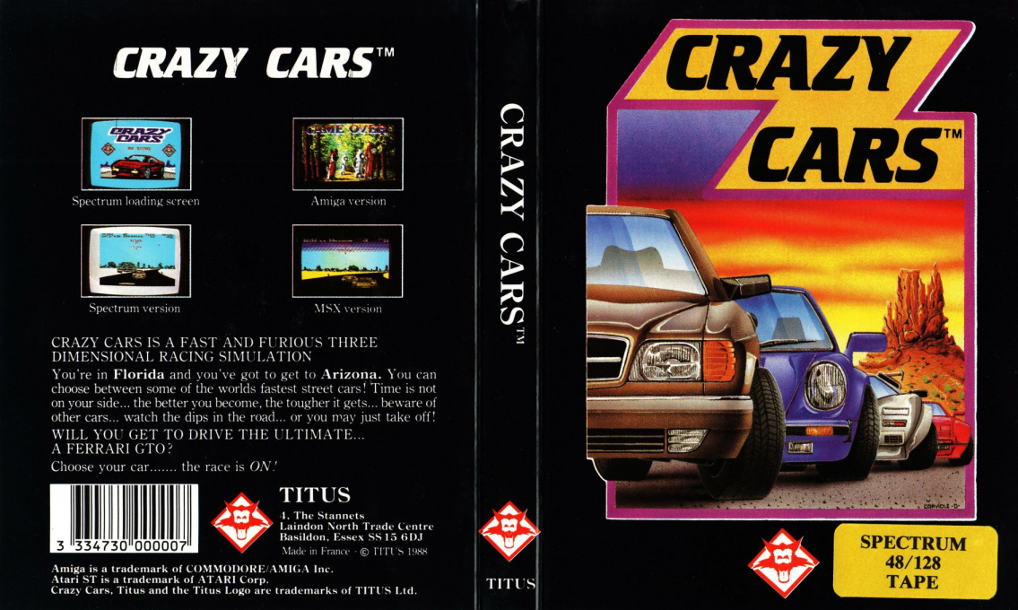 Crazy Cars — box-texture (EU)