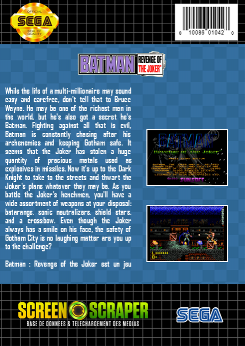 Batman - Revenge Of The Joker — box-2D-back (SS)