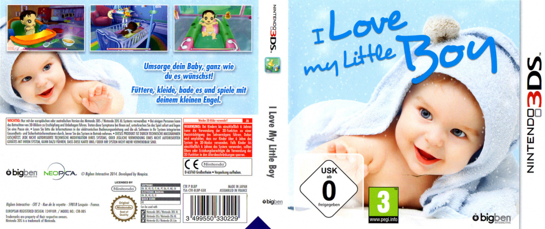 I Love My Little Boy — box-texture (DE)