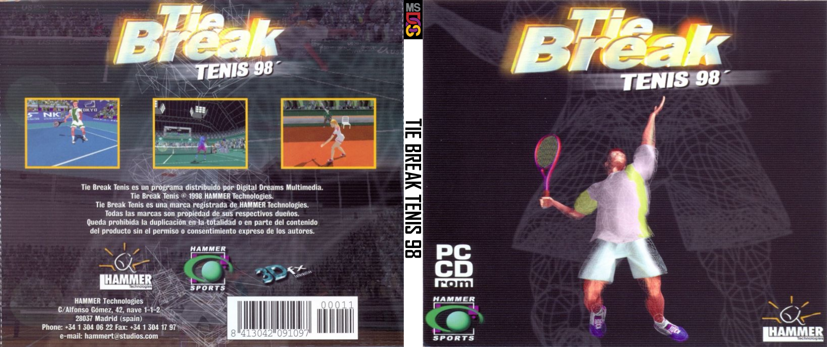 Tie Break Tenis 98 — box-texture (CUS)