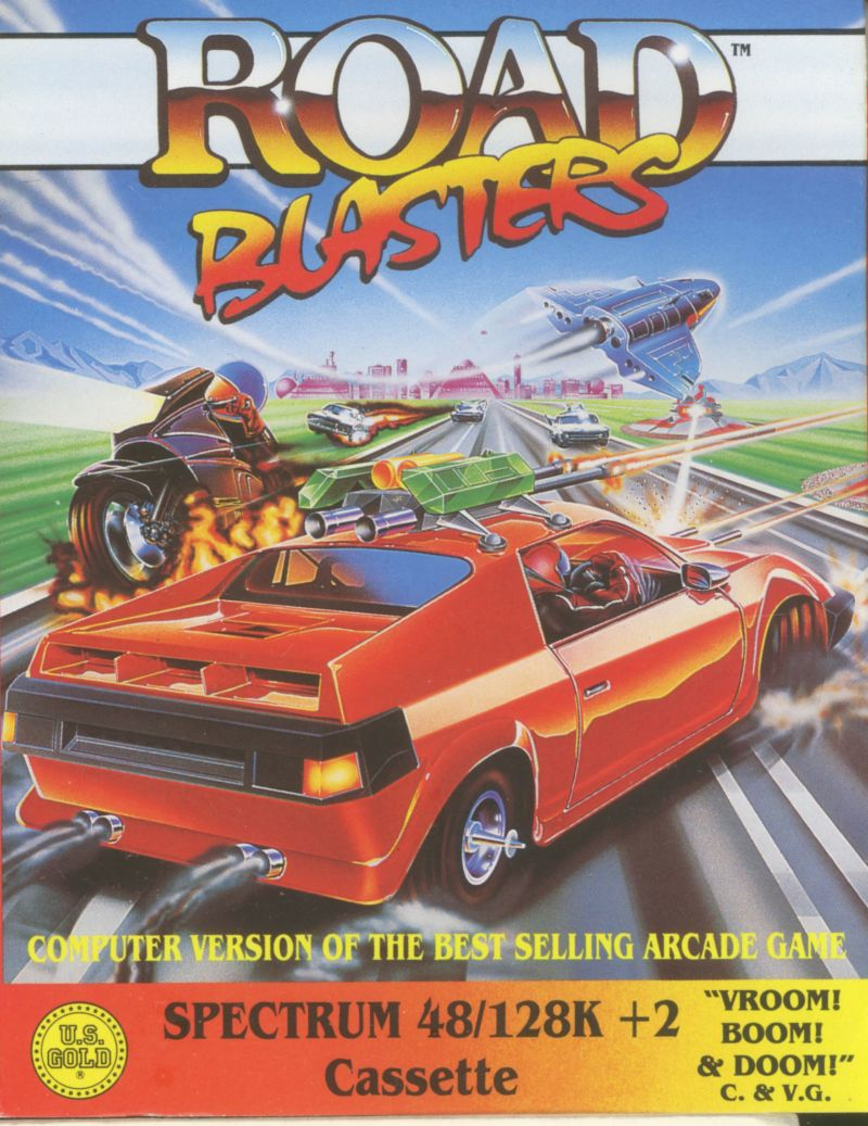 Road Blasters box art