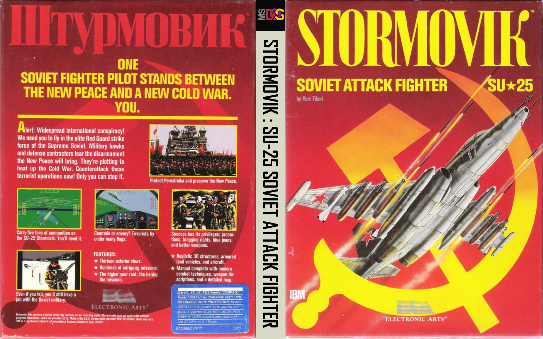 Stormovik - Su-25 Soviet Attack Fighter — box-texture (US)