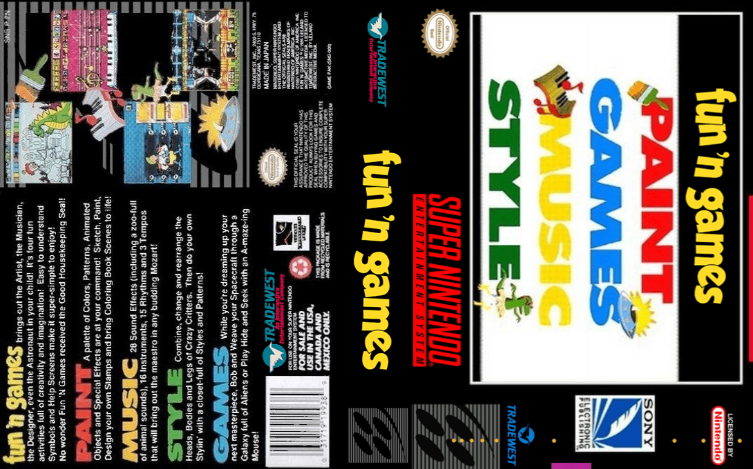 Fun 'n' Games — box-texture (US)