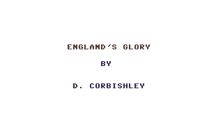 England's Glory — sstitle (WOR)