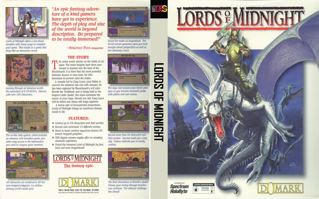 Lords Of Midnight — box-texture (US)