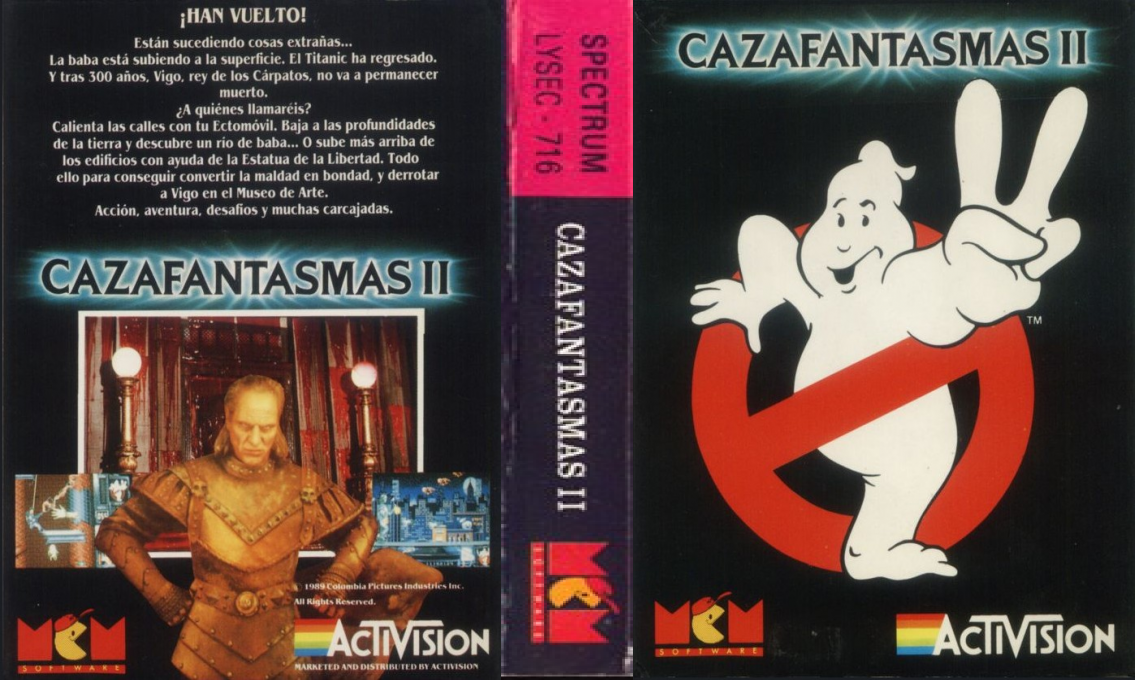 Cazafantasmas II — box-texture (SP)
