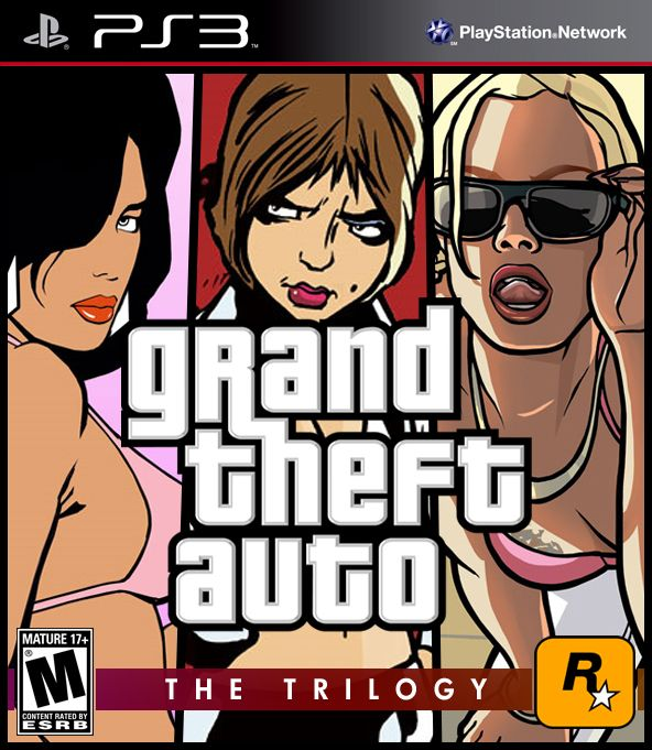 Grand Theft Auto - The Trilogy box art