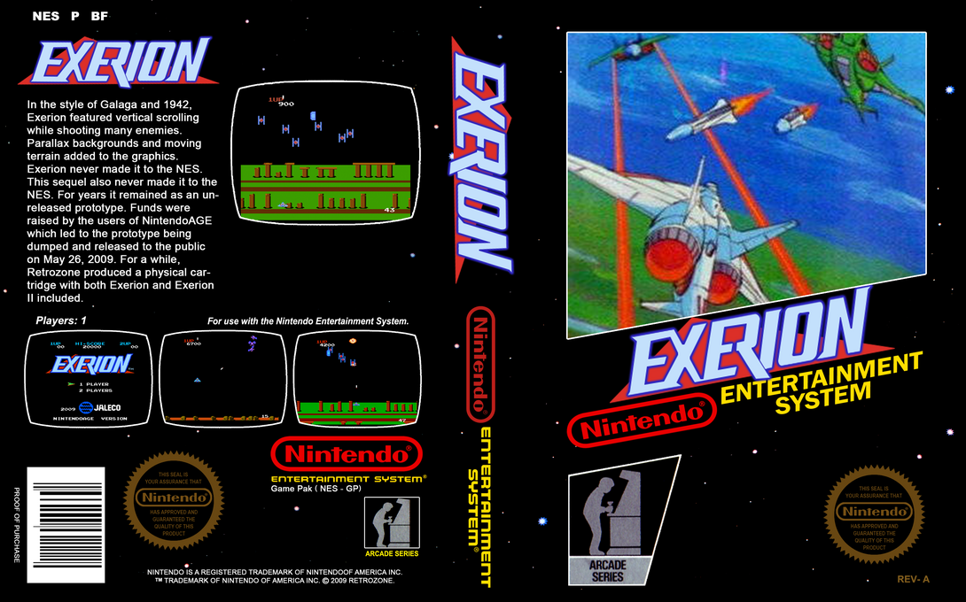 Exerion 2 — box-texture (US)
