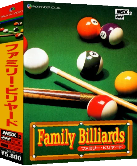 Family Billiards — box-3D (JP)
