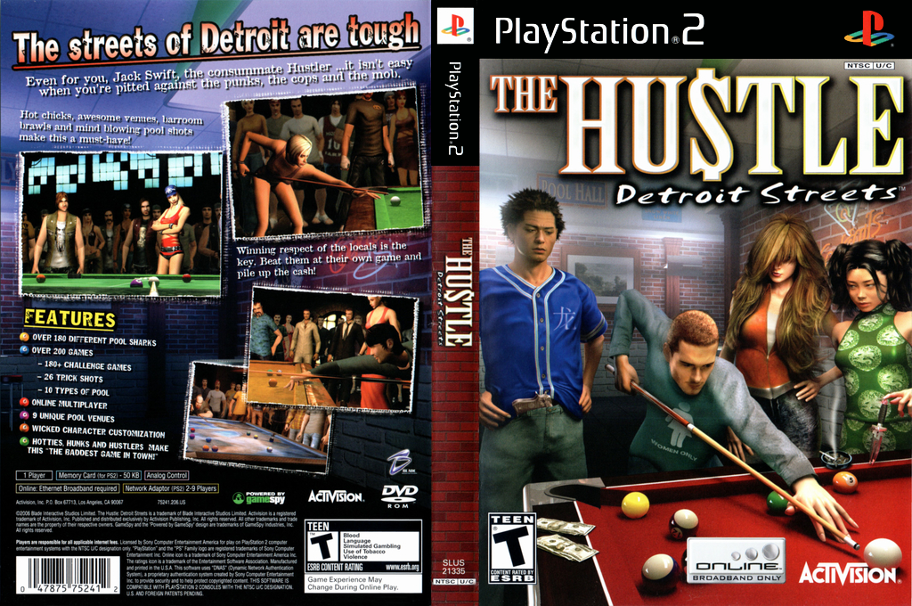 Hustle, The - Detroit Streets — box-texture (US)