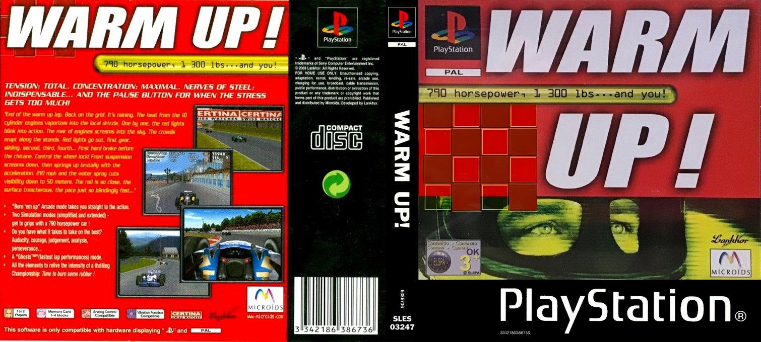 Warm Up ! — box-texture (EU)