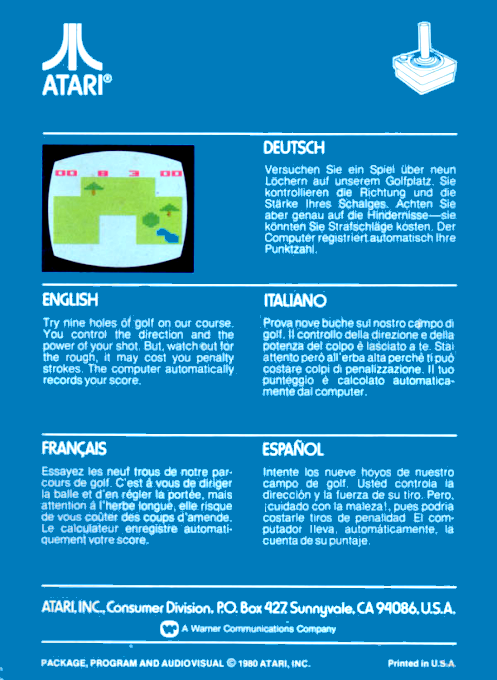 Golf — box-2D-back (EU)