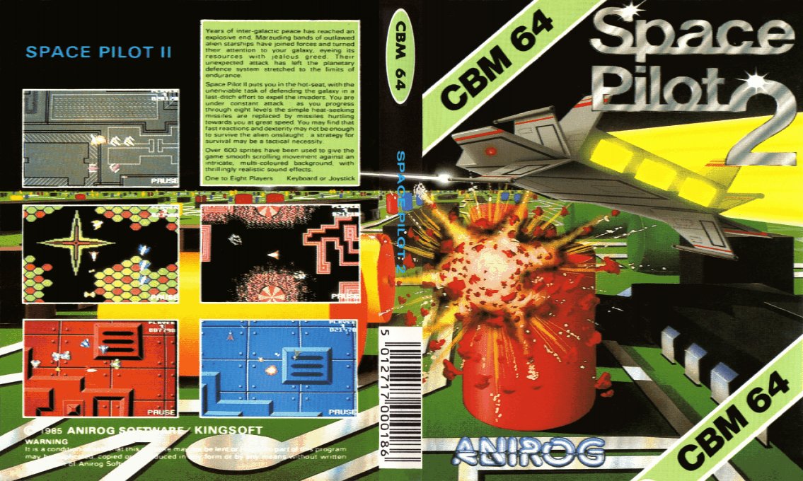 Space-Pilot II — box-texture (EU)