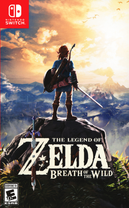 Legend of Zelda, The - Breath of the Wild box art