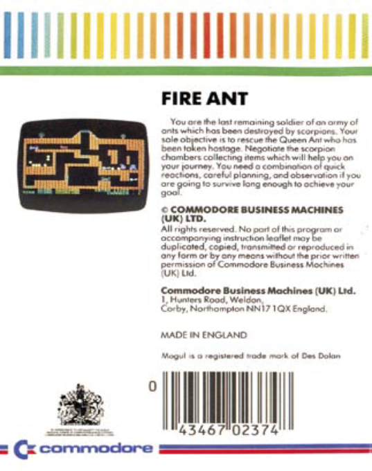 Fire Ant — box-2D-back (EU)