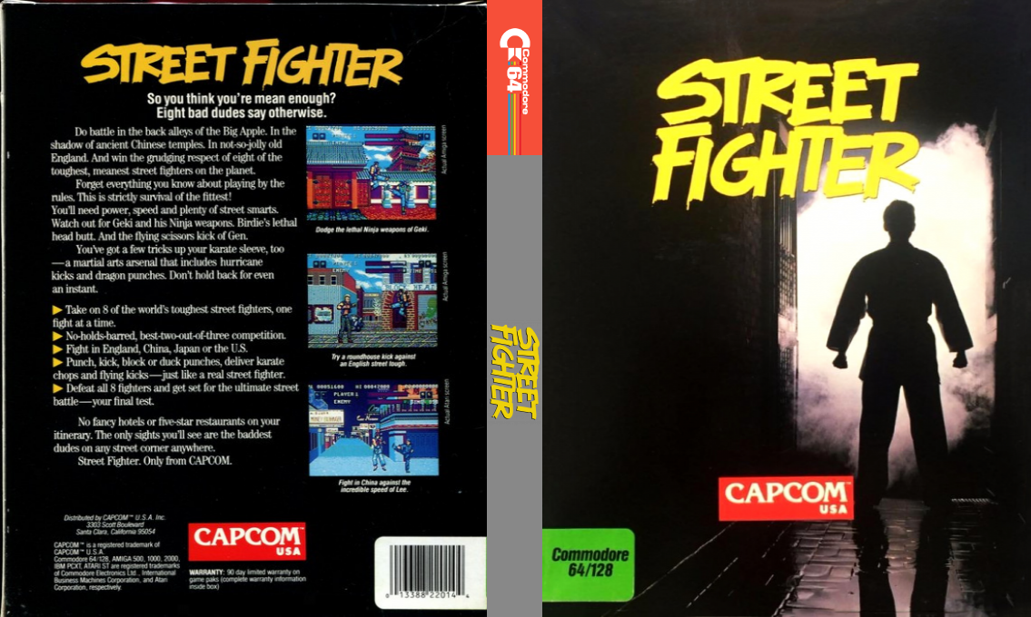 Street Fighter — box-texture (US)