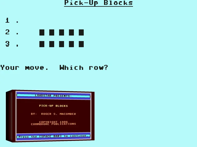 Pick-up Blocks — mixrbv2 (WOR)