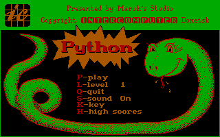 Python box art