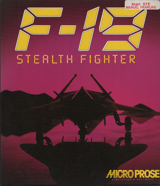 F-19 Stealth Fighter — box-2D (FR)