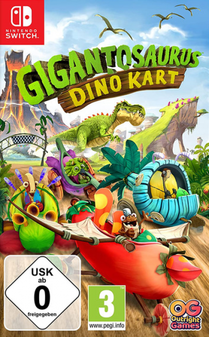 Gigantosaurus Dino Kart — box-2D (DE)