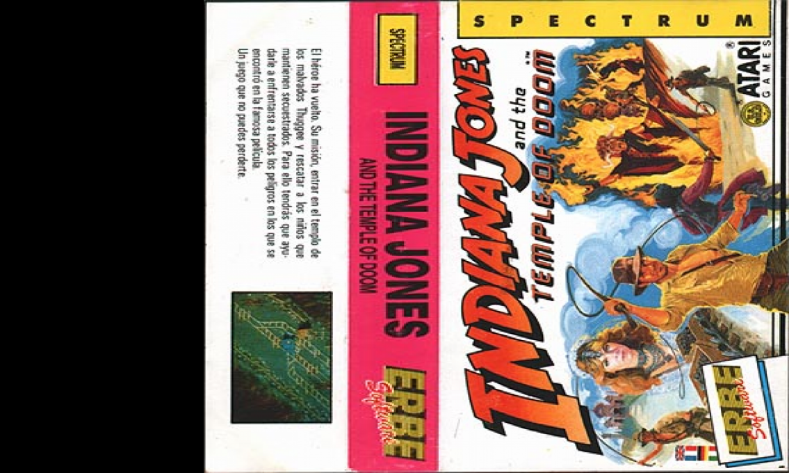 Indiana Jones And The Temple Of Doom — box-texture (SP)