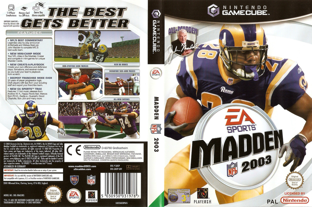 Madden NFL 2003 — box-texture (EU)