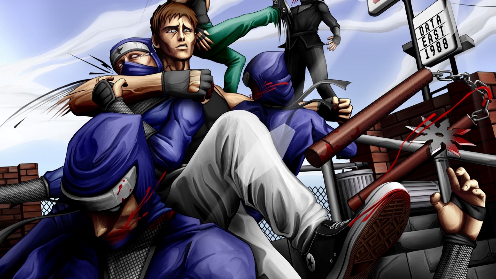 Bad Dudes — fanart