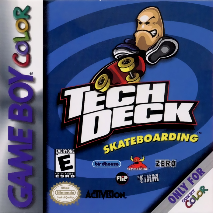 Tech Deck Skateboarding box art