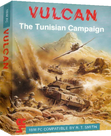 Vulcan - The Tunisian Campaign — box-3D (EU)