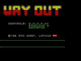 Way Out — sstitle (WOR)