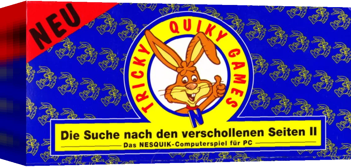 Tricky Quiky Games: Die Suche nach den verschollenen Seiten II — box-3D (DE)