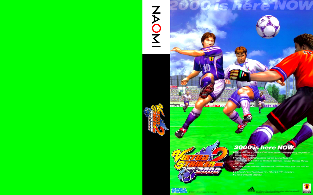 Virtua Striker 2 Ver. 2000 — box-texture (WOR)