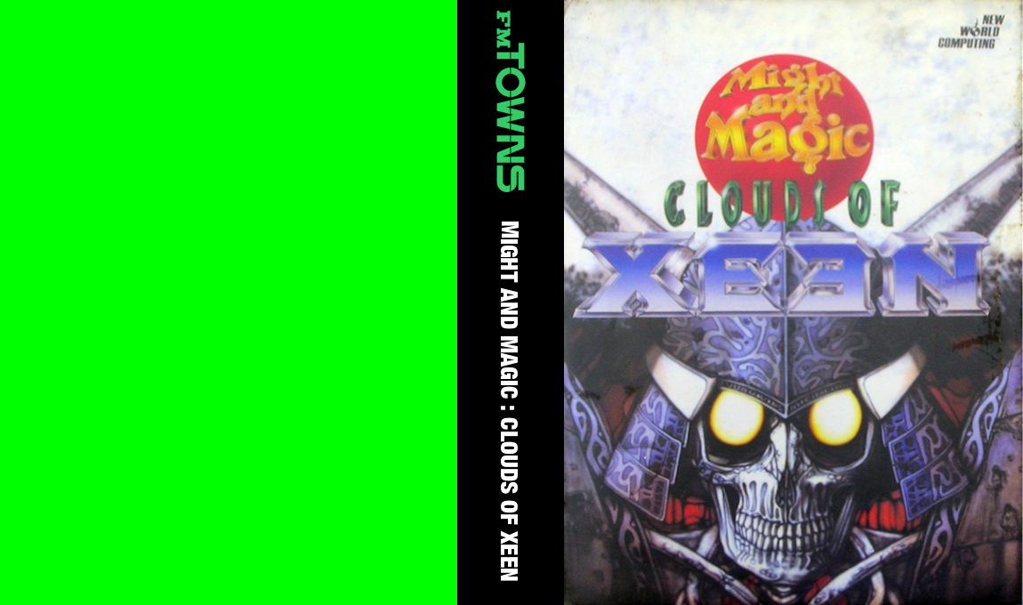 Might and Magic - Clouds of Xeen — box-texture (JP)