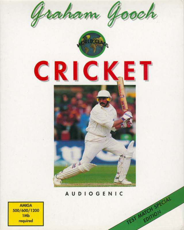 Graham Gooch World Class Cricket Test Match Special Edition box art