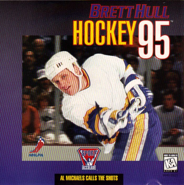 Brett Hull Hockey 95 box art