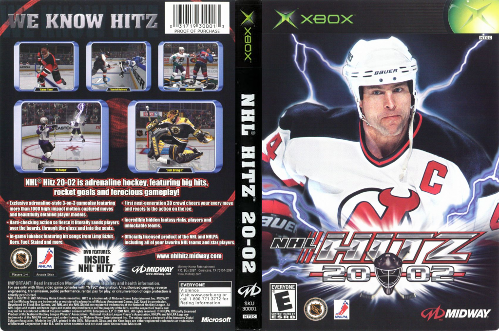 NHL Hitz 20-02 — box-texture (US)