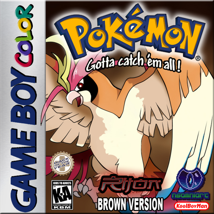Pokémon - Brown box art