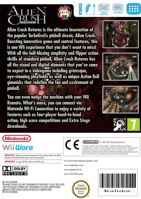Alien Crush Returns — box-2D-back (EU)