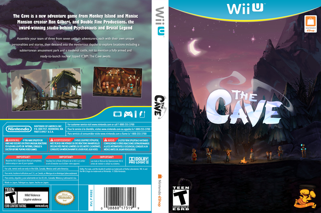 Cave, The — box-texture (US)