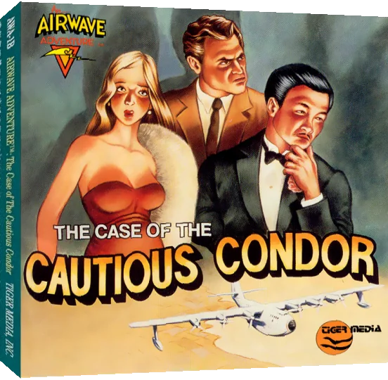Case of the Cautious Condor, The — box-3D (US)